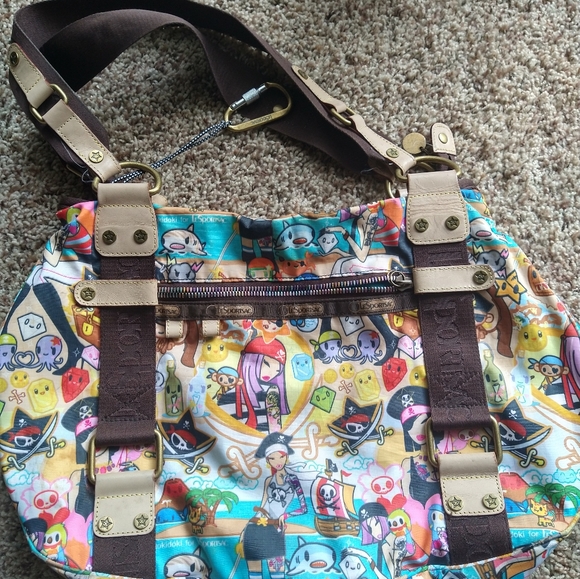 LeSportsac Tokidoki Pirata Zucca Bag - Picture 2 of 6